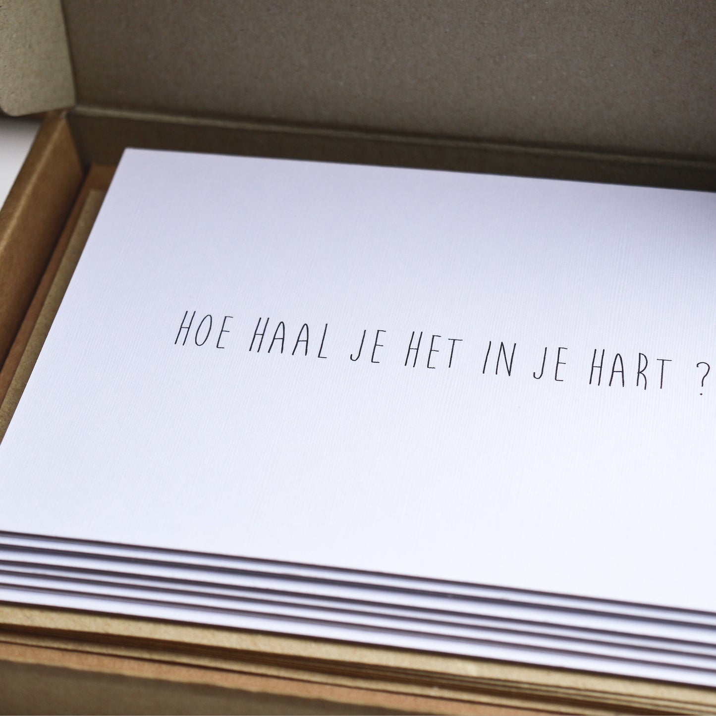 "Postcards" Set of 6 pcs