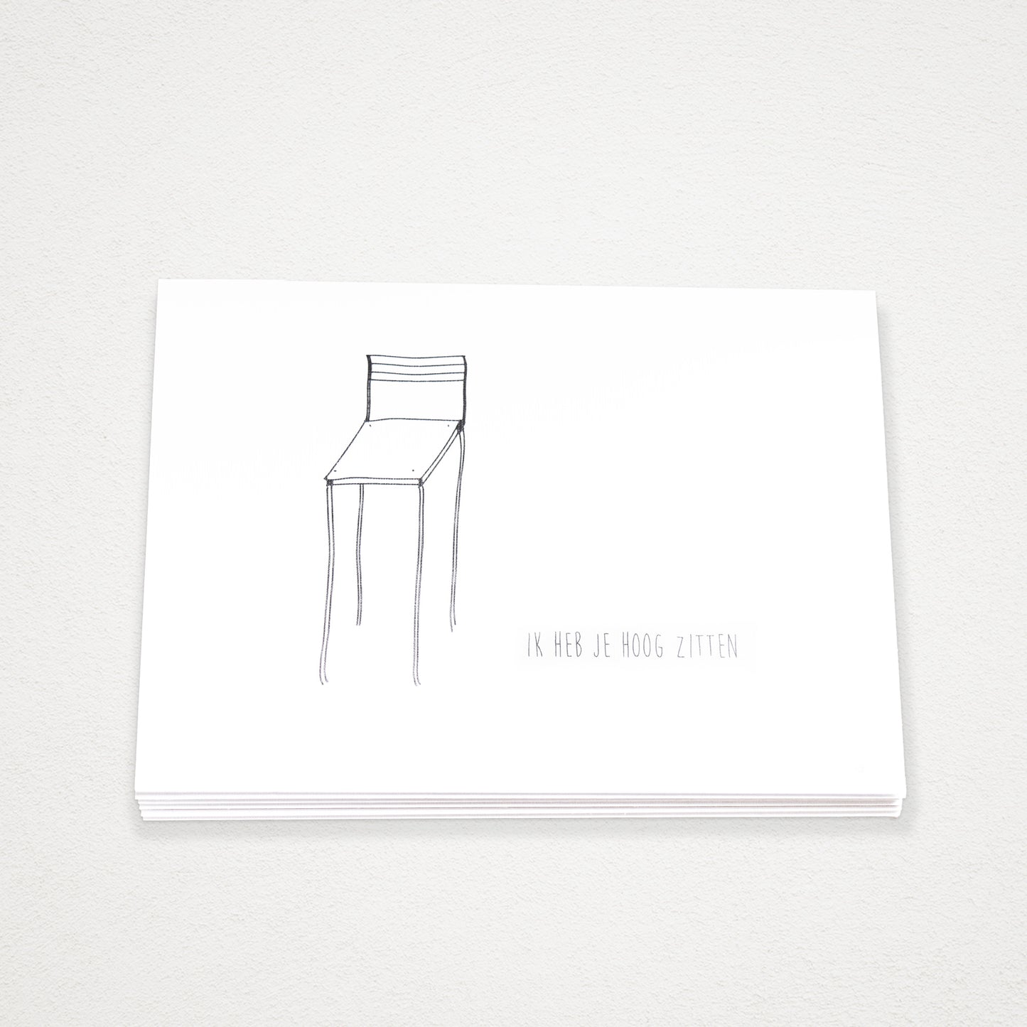 "Postcards" Set of 6 pcs